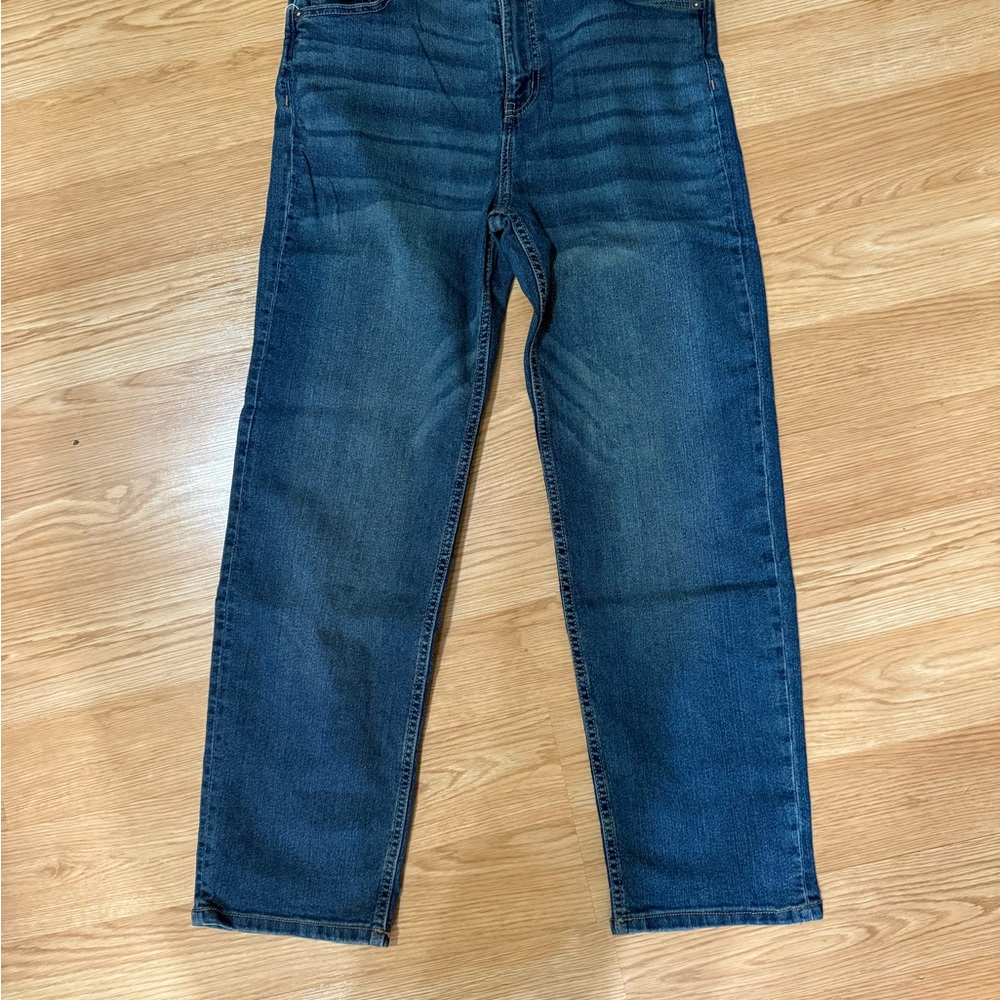 OshKosh B'gosh Dark Blue Straight Jeans Boys 14H Like new